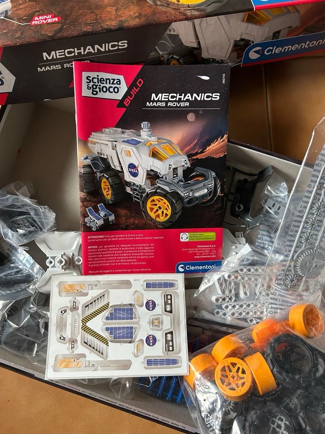 Gioco MECHANICS mars river Clementoni nuovo