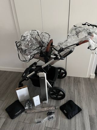 Carro Silver Cross Wave Linen completo