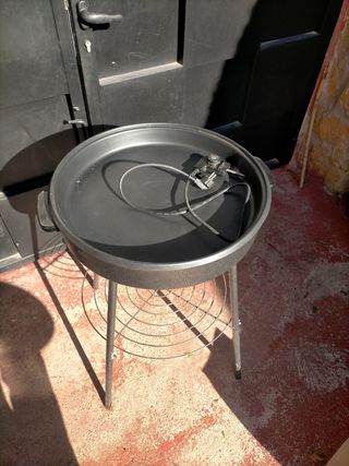 Barbacoa eléctrica gris