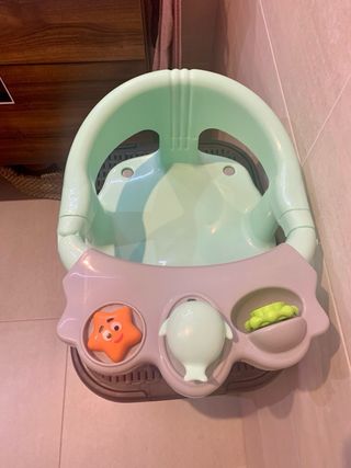 Asiento bañera bebe