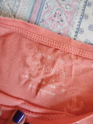 Camiseta de algodón