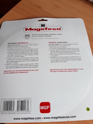 Junta silicona olla super rápida. Nueva!