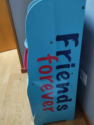 Armario organizador niños pitufos