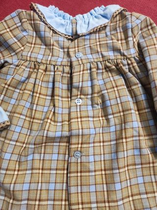 Vestido, capota y Leotardos Miranda