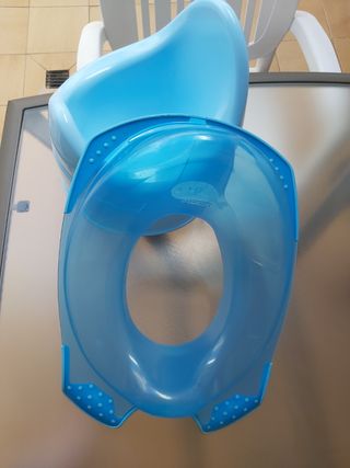 Orinal y adaptador váter niño.