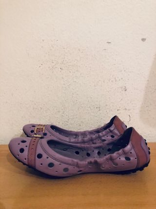 TOD'S - bailarinas flexibles hebilla 36