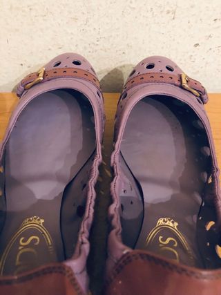 TOD'S - bailarinas flexibles hebilla 36