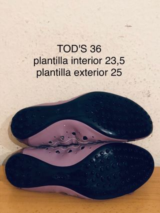 TOD'S - bailarinas flexibles hebilla 36