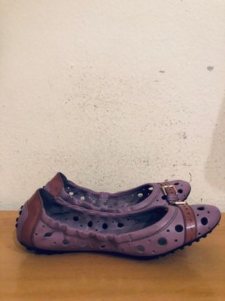 TOD'S - bailarinas flexibles hebilla 36