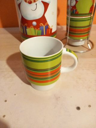 Set 4 tazze natalizie Finecasa nuovo