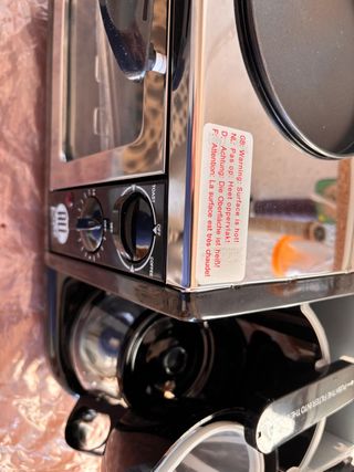 Horno,plancha y cafetera para .24v