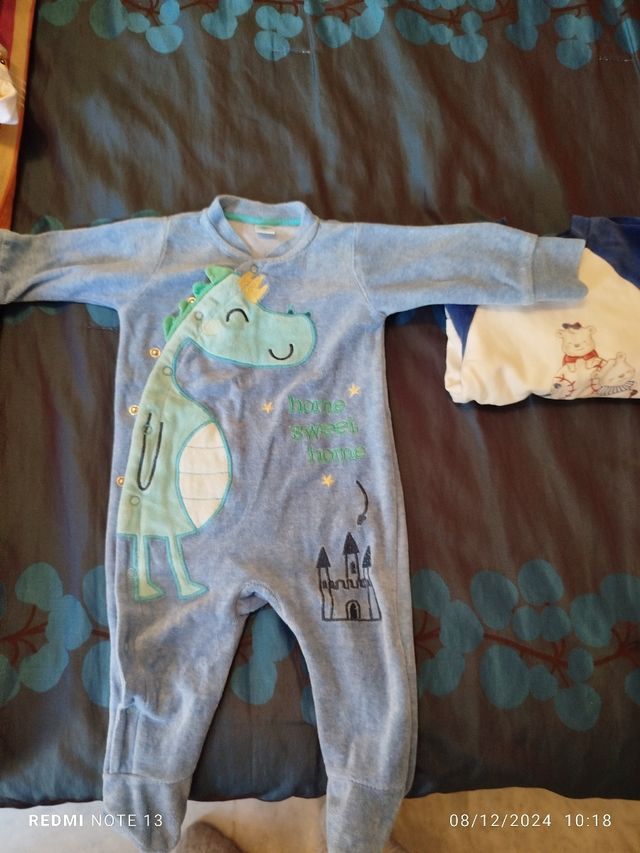 Pijama invierno bebé