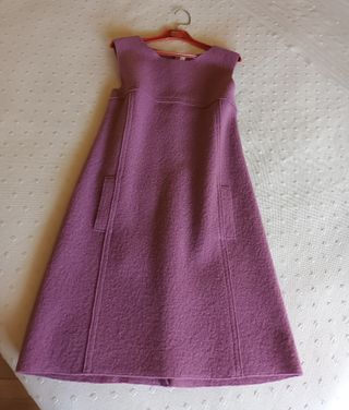 Vestido italiano de lana virgen