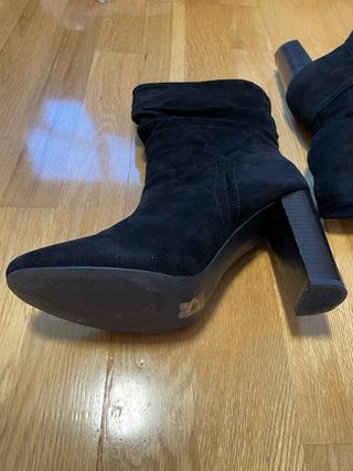 Botines negros