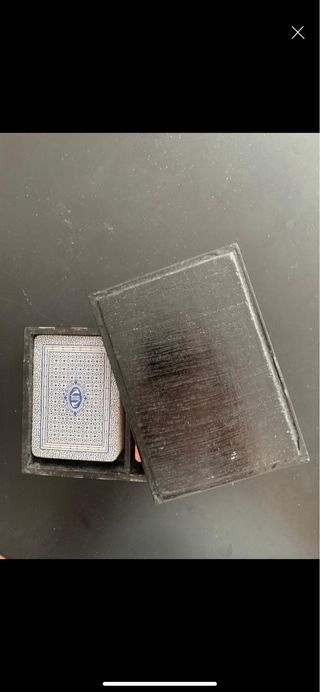 Scatola carte da gioco