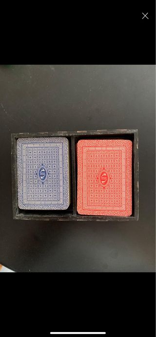 Scatola carte da gioco