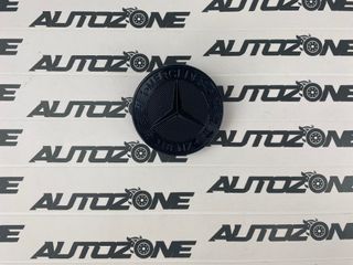 Emblema Mercedes negro brillo para capó 57 mm (B)