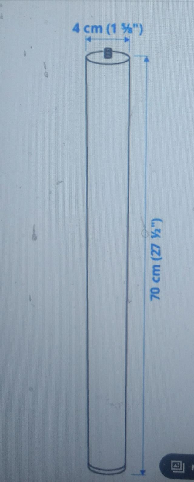 4 Patas mesa (adils IKEA)