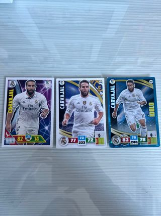 Cromos Carvajal y Carvajal Ídolo