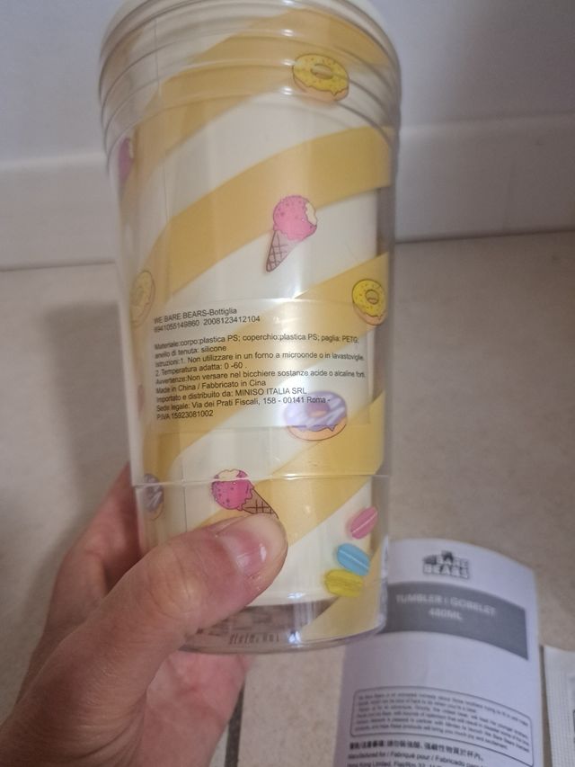 Minimo we Bare bers bicchiere