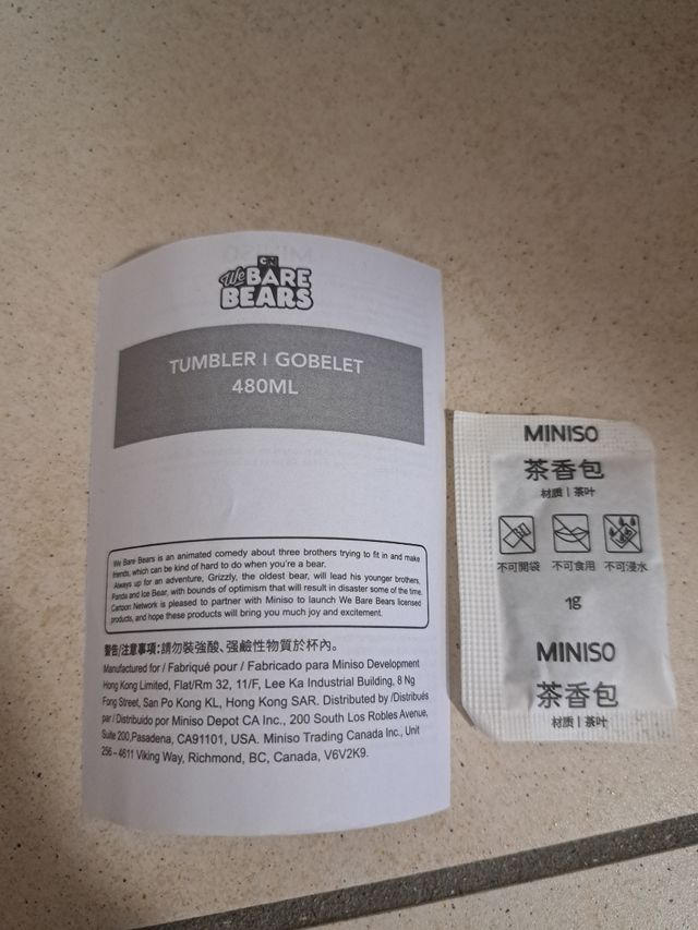 Minimo we Bare bers bicchiere