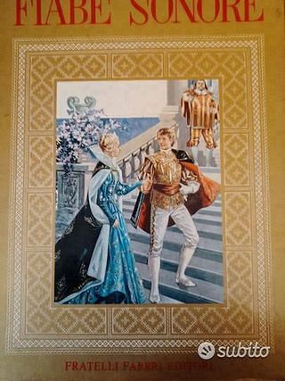 3 Fiabe sonore Fabbri ed., 1966, con 45 giri