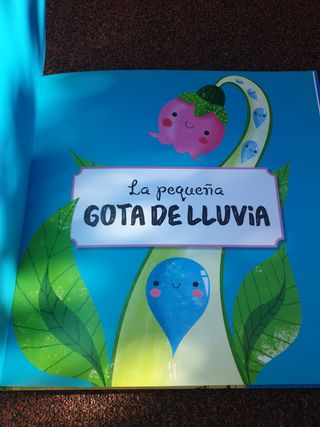 Historias de la naturaleza .La pequeña gota de llu