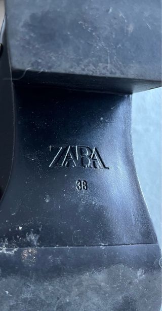 Botin zara talla 38