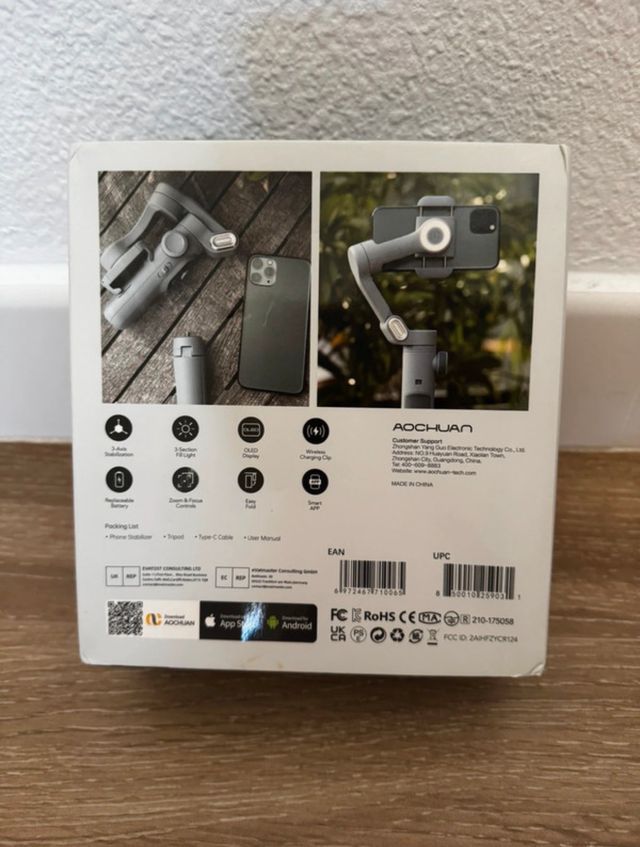 Estabilizador Gimbal profesional.