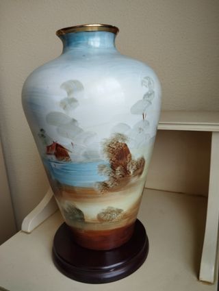 Jarrón porcelana antiguo