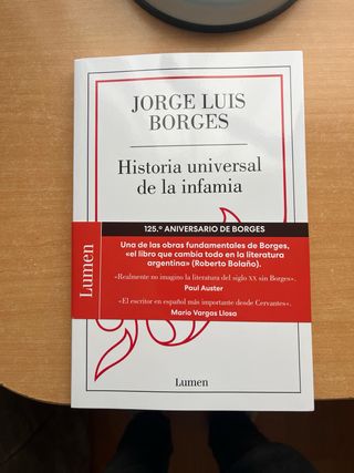 Historia universal de la infamia