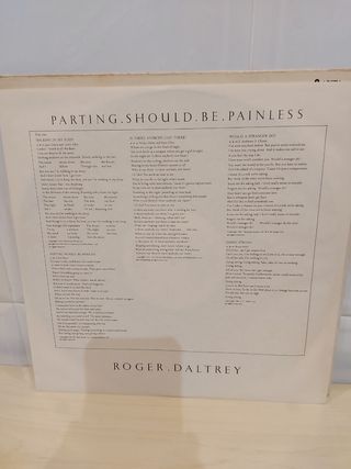 Vinilo Roger Daltrey: parting should be painless