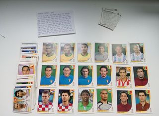 Cromos Korea 2002 mundial Panini 