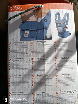 Mochila porteo ergobaby adapt