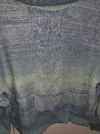 Jersey crop de cuello alto Stradivarius