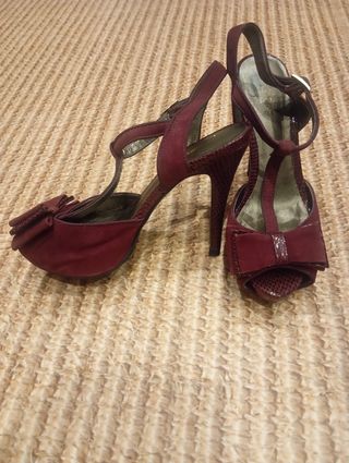Conjunto Zapatos y bolso invitada