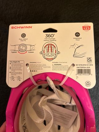 Casco bici infantil Schwinn nuevo 1-3 años