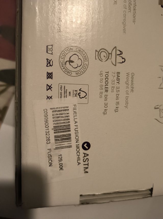 Fidella Fusión Baby gris