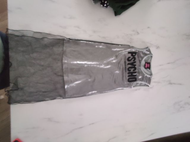 Vestito bambina ButNot 6/7 anni argento