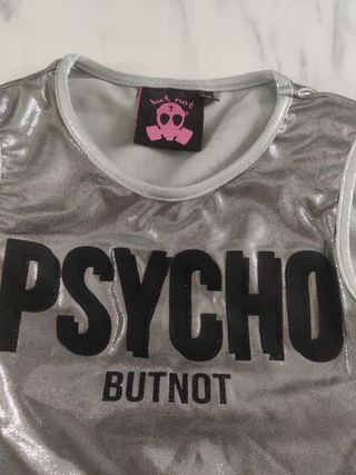 Vestito bambina ButNot 6/7 anni argento