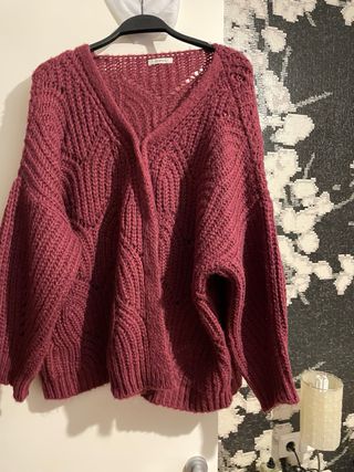 Bonita chaqueta de lana xl