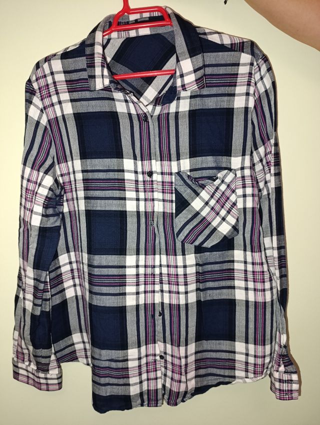 Camisa de cuadros de Zara