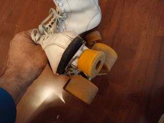 PATINES ARTISTICOS BLANCOS 39