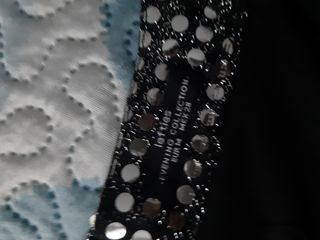 Falda negra de fiesta  brillante 