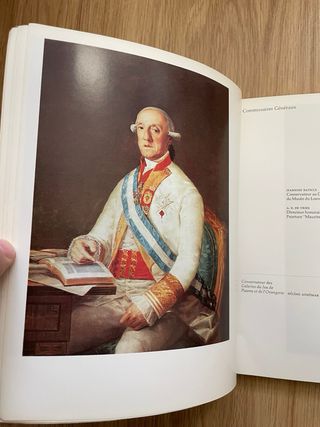 Libro de Goya en frances