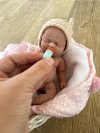 Bebé reborn in silicone
