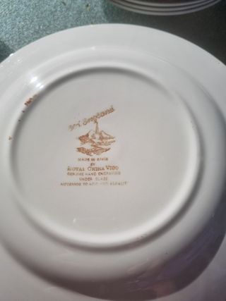 Vajilla ROYAL CHINA VIGO OLD ENGLAND