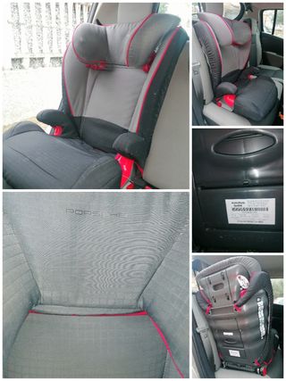 Silla de auto evolutiva marca Porche