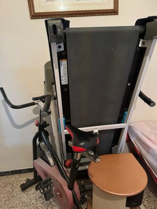 Cinta de correr y bici estatica 