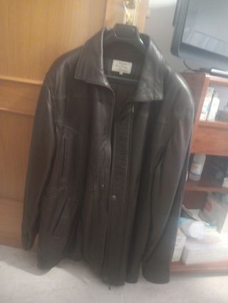 Chaqueta de piel hombre talla 52